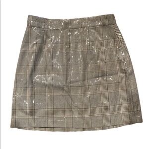 Cupcakes & Cashmere NWT Sequined Mini Skirt
